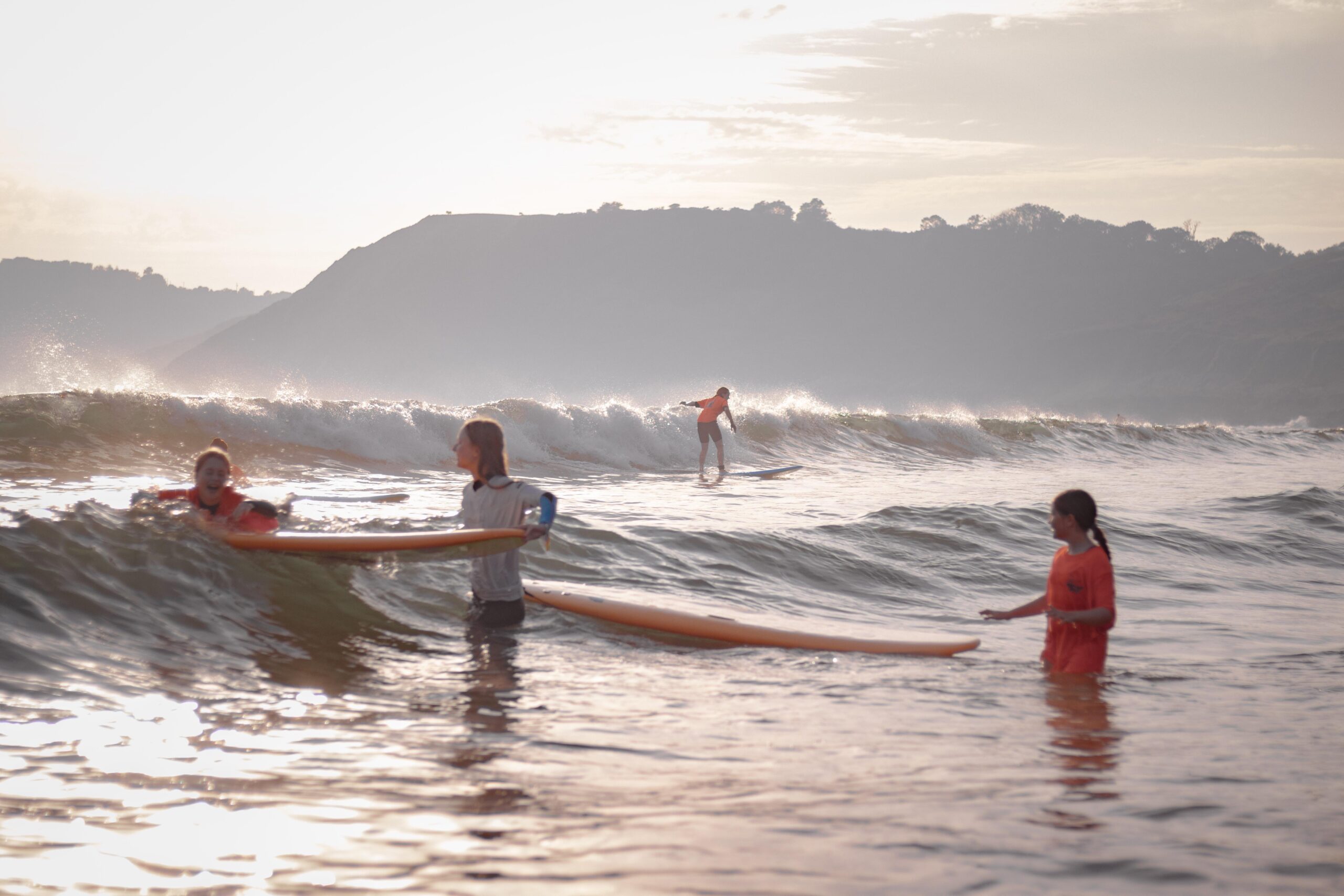 kids surf session