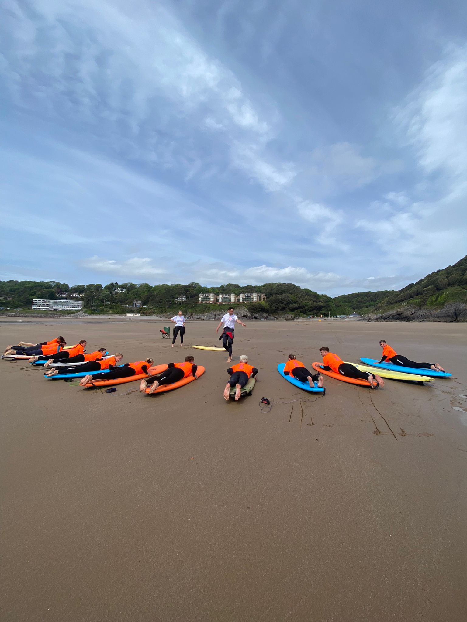 kids surf session